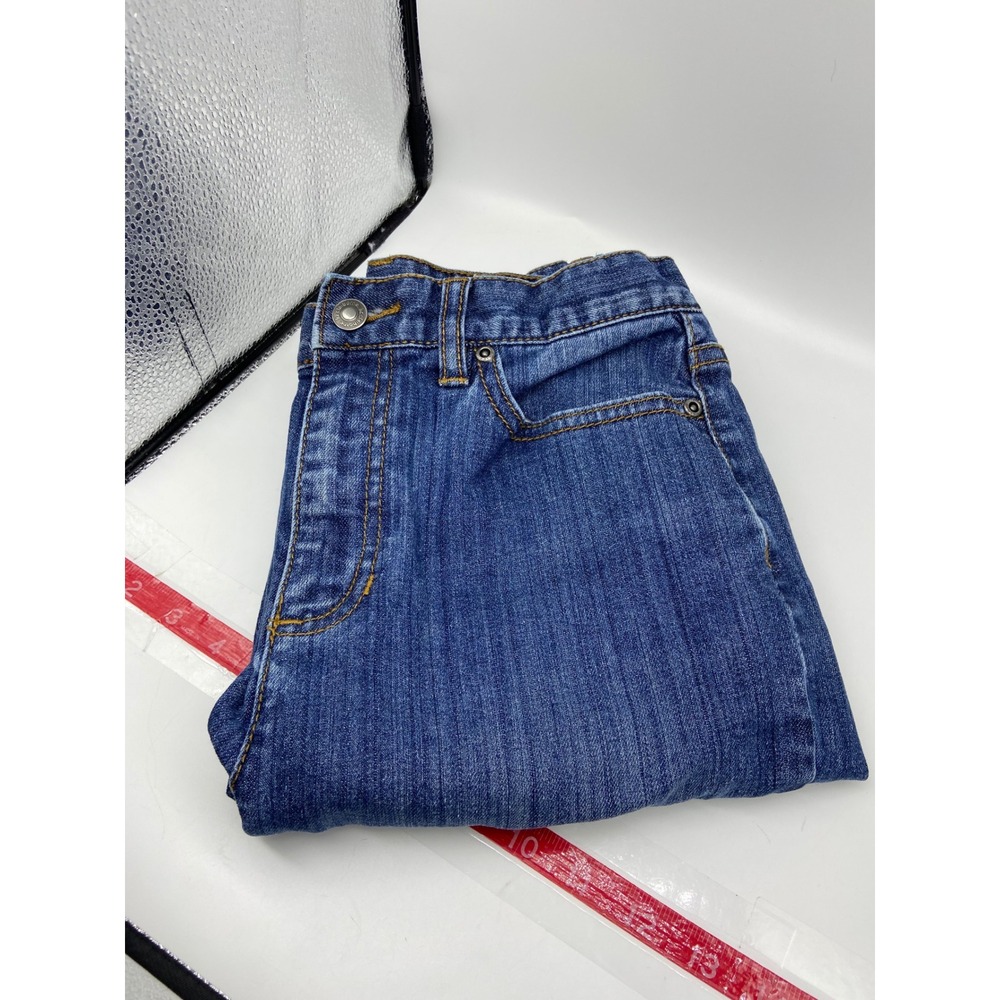 Liz Claiborne Jeans Blue Classic Straight Leg Short Petite Denim 4 072650 Mom